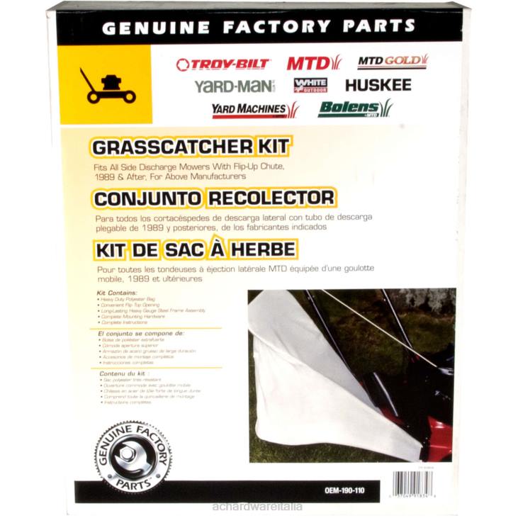 prato e giardino Ace Hardware Kit raccoglierba per sacco raccoglierba mtd genuine parts 21 pollici. 4N26143