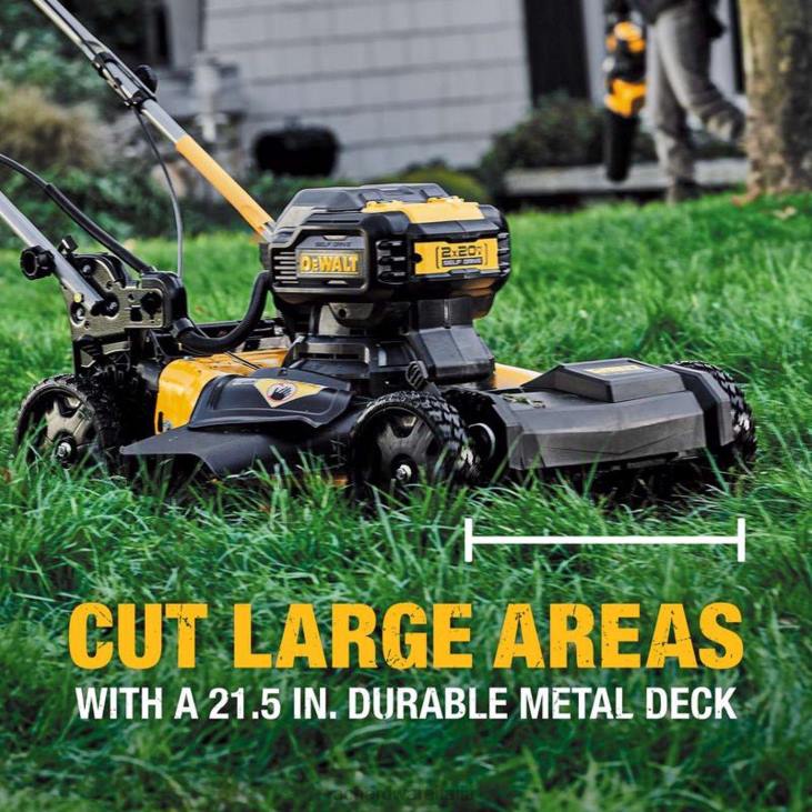 prato e giardino Ace Hardware Dewalt 20 V Max dcmwsp244u2 Kit tosaerba semovente con batteria da 20 V (batteria e caricabatterie) 4N2627
