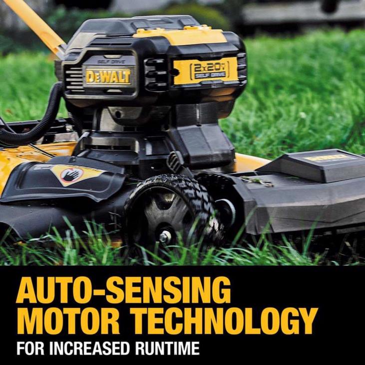 prato e giardino Ace Hardware Dewalt 20 V Max dcmwsp244u2 Kit tosaerba semovente con batteria da 20 V (batteria e caricabatterie) 4N2627