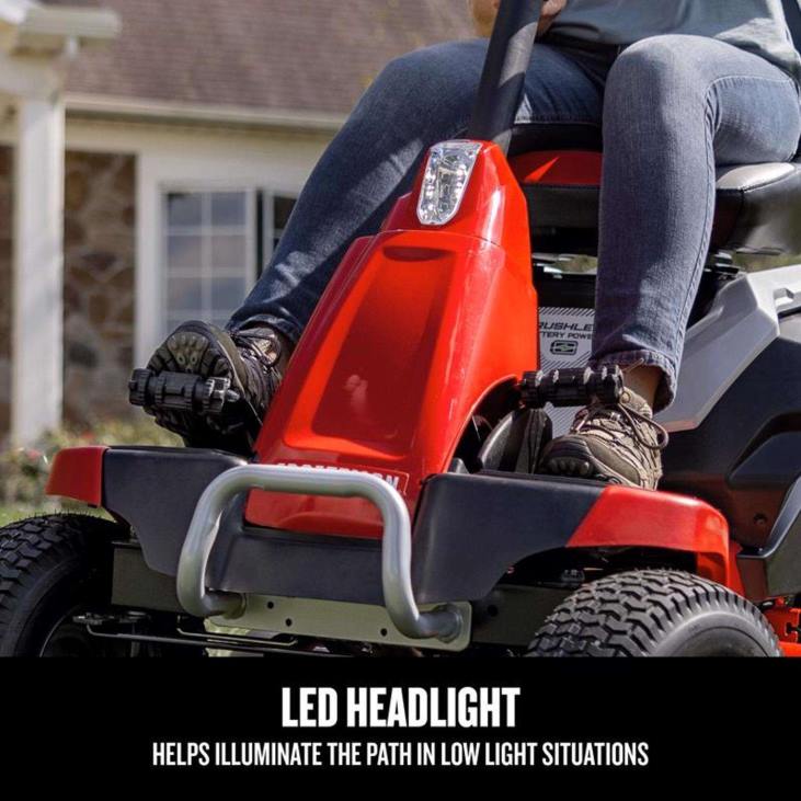 prato e giardino Ace Hardware craftsman cmcrm233301 Kit tosaerba elettrico a batteria da 56 V da 30 pollici (batteria e caricabatterie) 4N2670