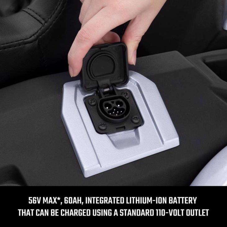 prato e giardino Ace Hardware craftsman cmcrm233401 Kit tosaerba elettrico con raggio di svolta zero da 42 pollici e batteria da 56 V (batteria e caricabatterie) 4N2680