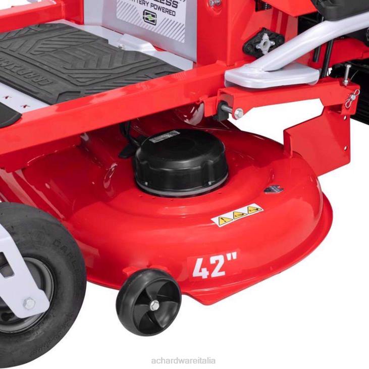 prato e giardino Ace Hardware craftsman cmcrm233401 Kit tosaerba elettrico con raggio di svolta zero da 42 pollici e batteria da 56 V (batteria e caricabatterie) 4N2680