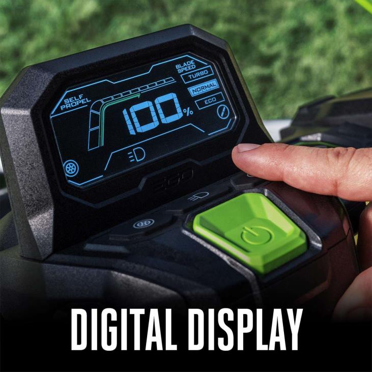 prato e giardino Ace Hardware ego power+ lm2167sp kit tosaerba semovente da 21 pollici con batteria da 56 V (batteria e caricabatterie) con batteria da 120 Ah 4N2625