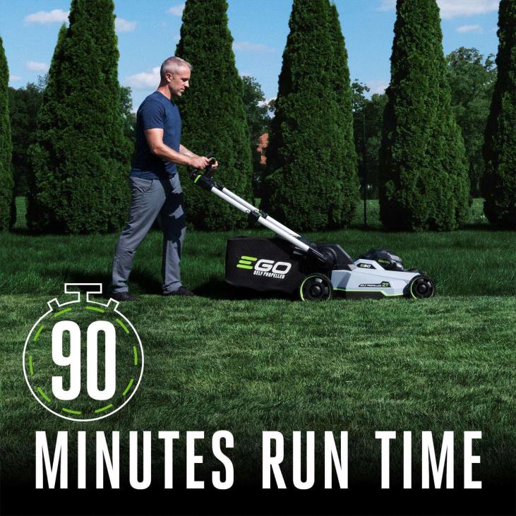 prato e giardino Ace Hardware ego power+ lm2167sp kit tosaerba semovente da 21 pollici con batteria da 56 V (batteria e caricabatterie) con batteria da 120 Ah 4N2625